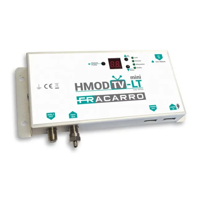 Fracarro HMODTV-LT MINI modulatore DVB-T HDMI loopthrough