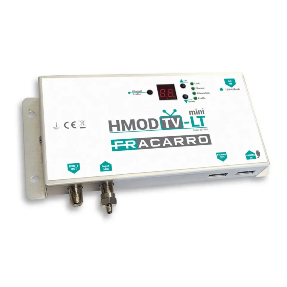 Fracarro HMODTV-LT MINI modulatore DVB-T HDMI loopthrough