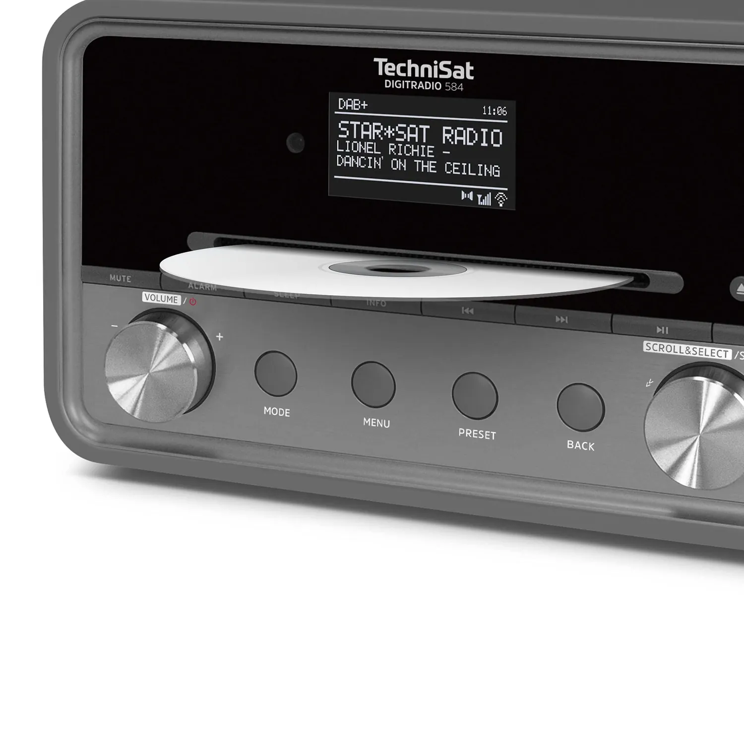 TechniSat DIGITRADIO 584 Radio stereo antracite CD Bluetooth