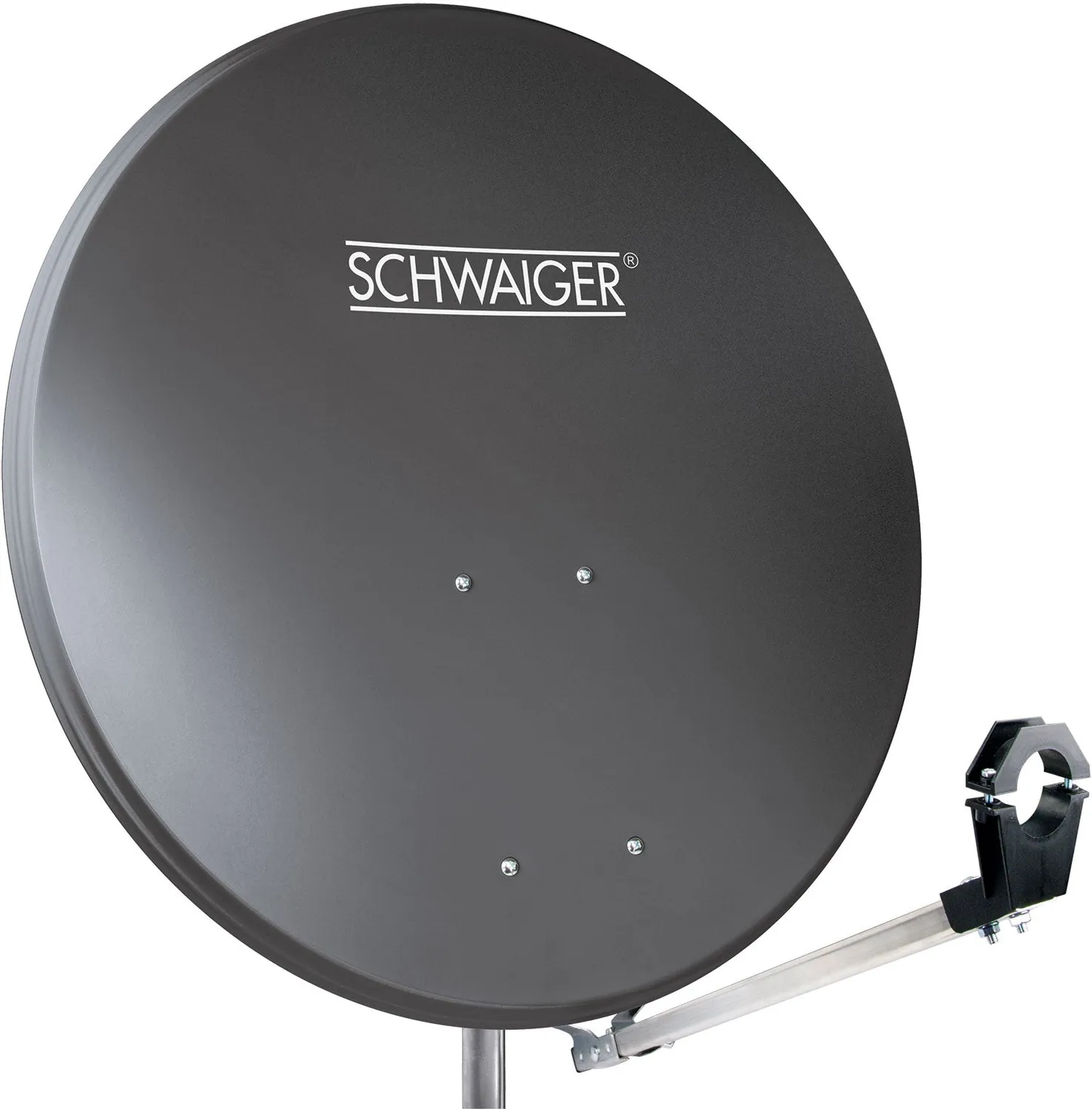 SCHWAIGER Antenna Offset Parabola Satellitare 73 cm Alluminio