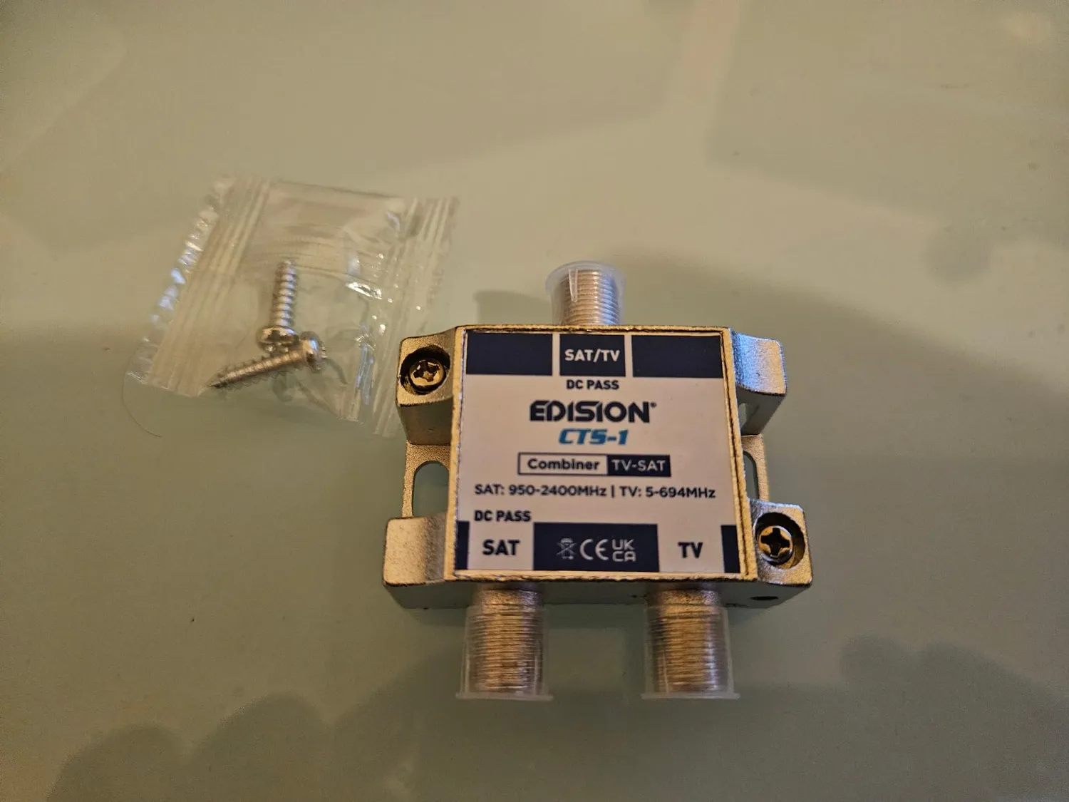Edision CTS-1 miscelatore TV/SAT con filtro 5G LTE