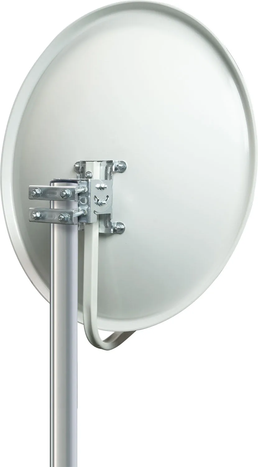Schwaiger Antenna Satellitare Acciaio 60 cm Grigia