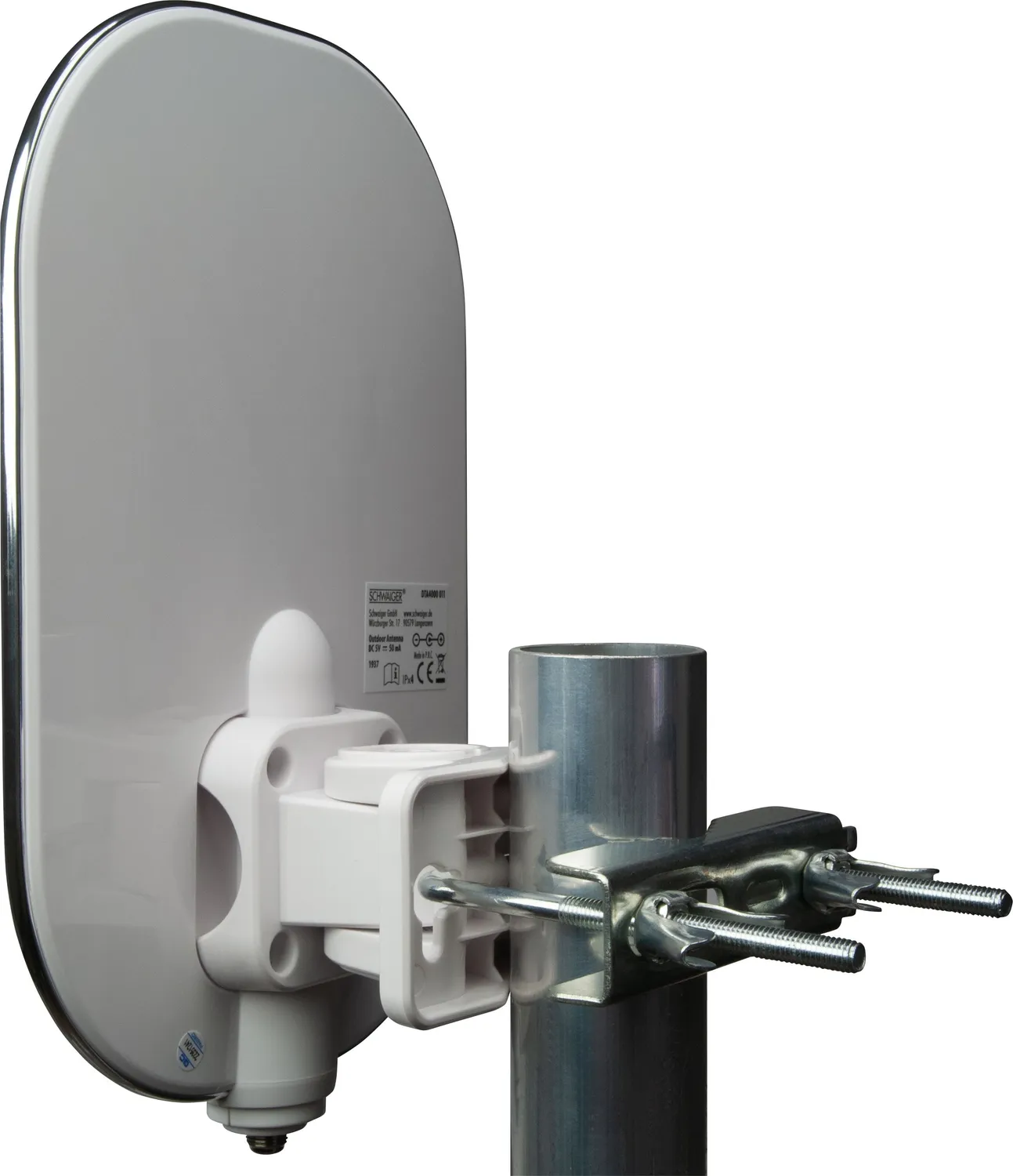 Schwaiger Antenna Esterna DVB-T2 Attiva con Filtro LTE