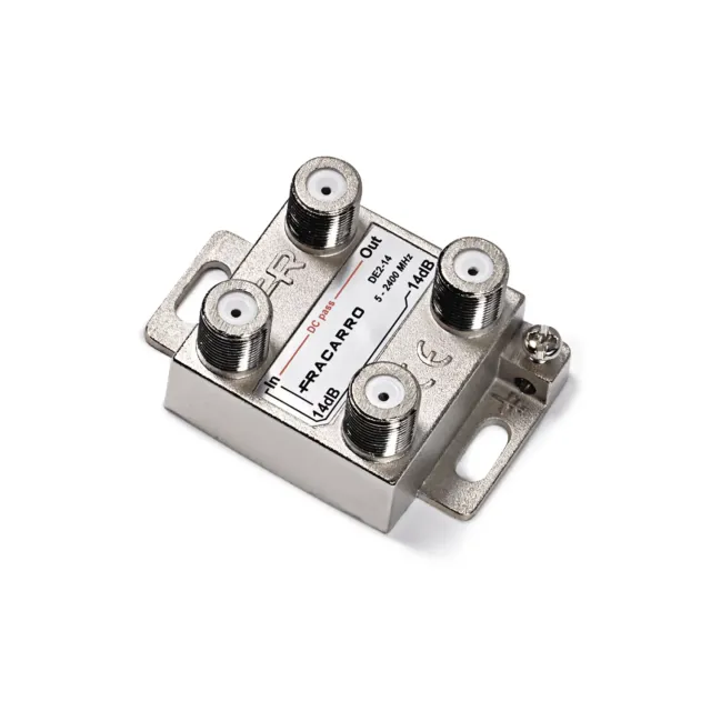 Fracarro DE2-14 derivatore 2 vie 14dB TV-SAT