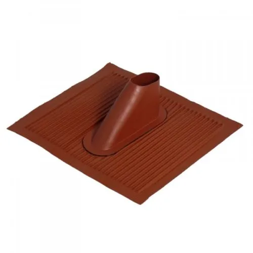GigaBlue Tegola Alluminio Rossa con Manicotto Gomma Palo 60mm