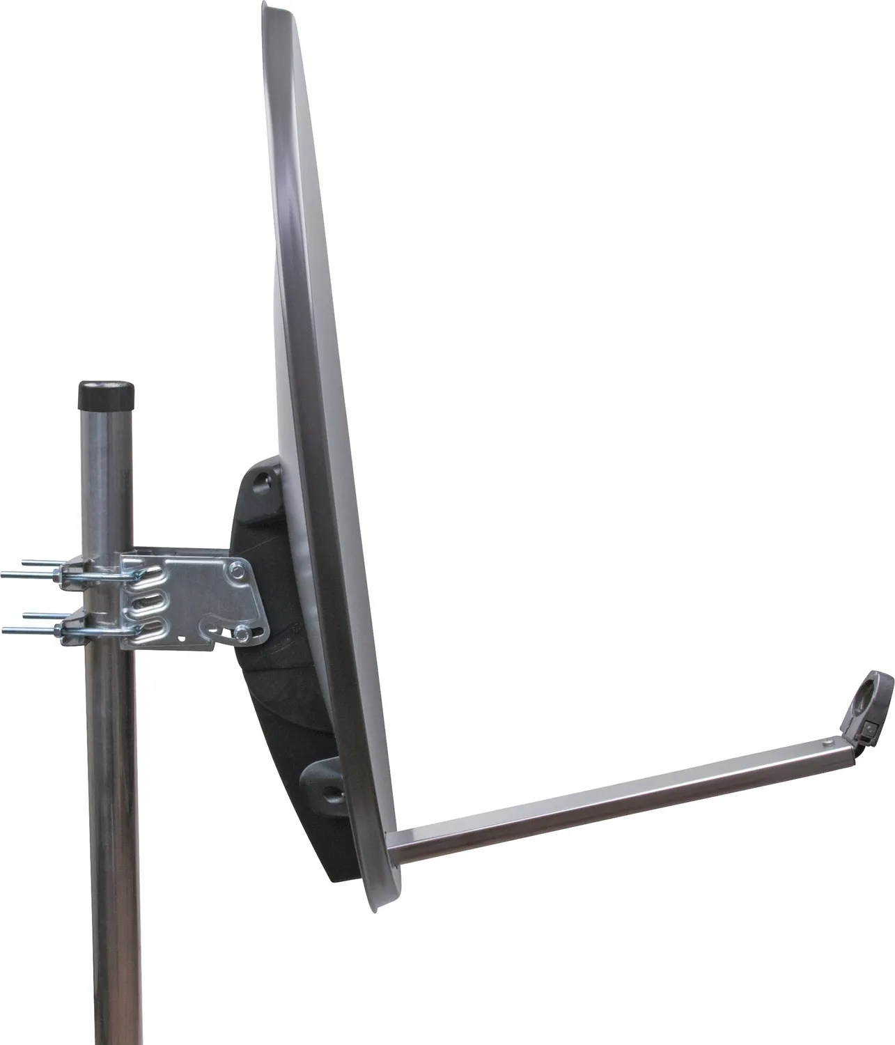 Schwaiger Parabola Satellitare 75 cm alluminio antracite