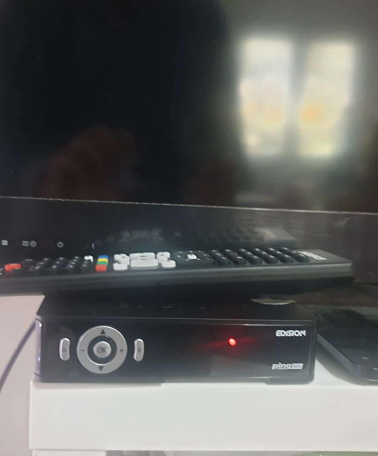 Edision Ping T2/C decoder DVB-T2 HEVC telecomando 2in1