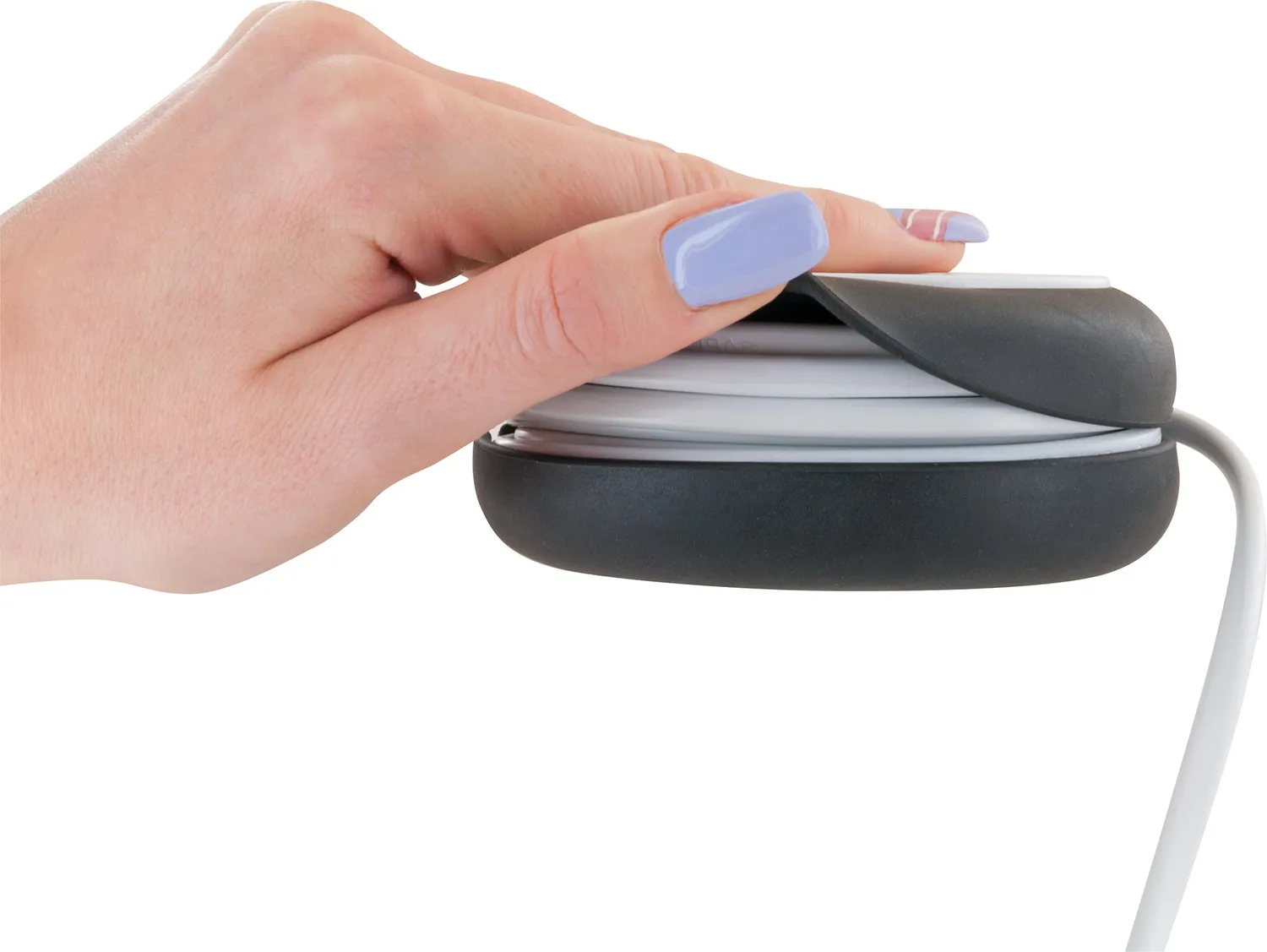 Schwaiger Prolunga Euro Avvolgibile 3 m con 2 USB-A