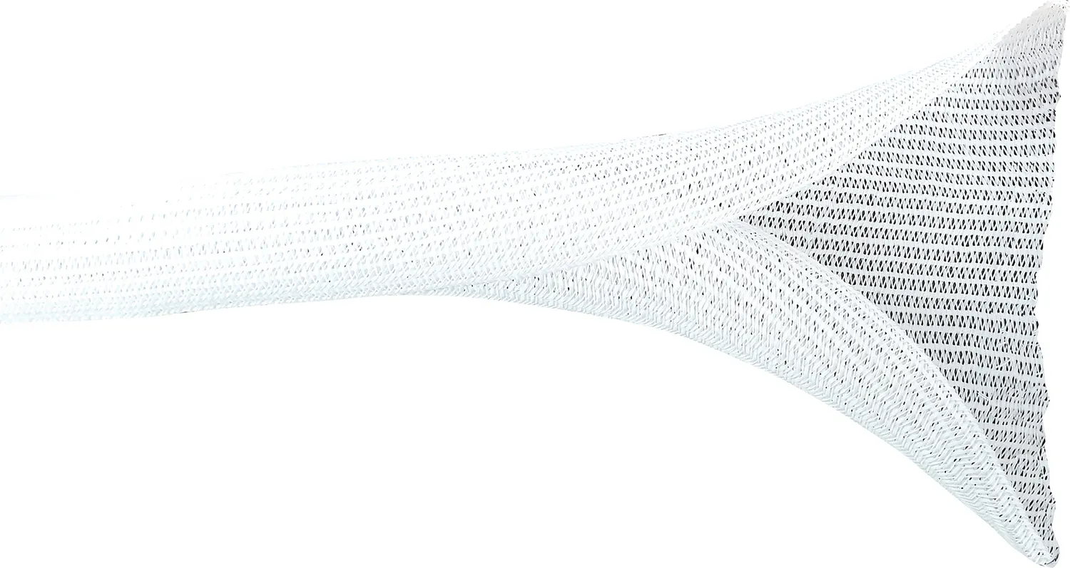 Schwaiger Guaina cavi 2 m bianca flessibile