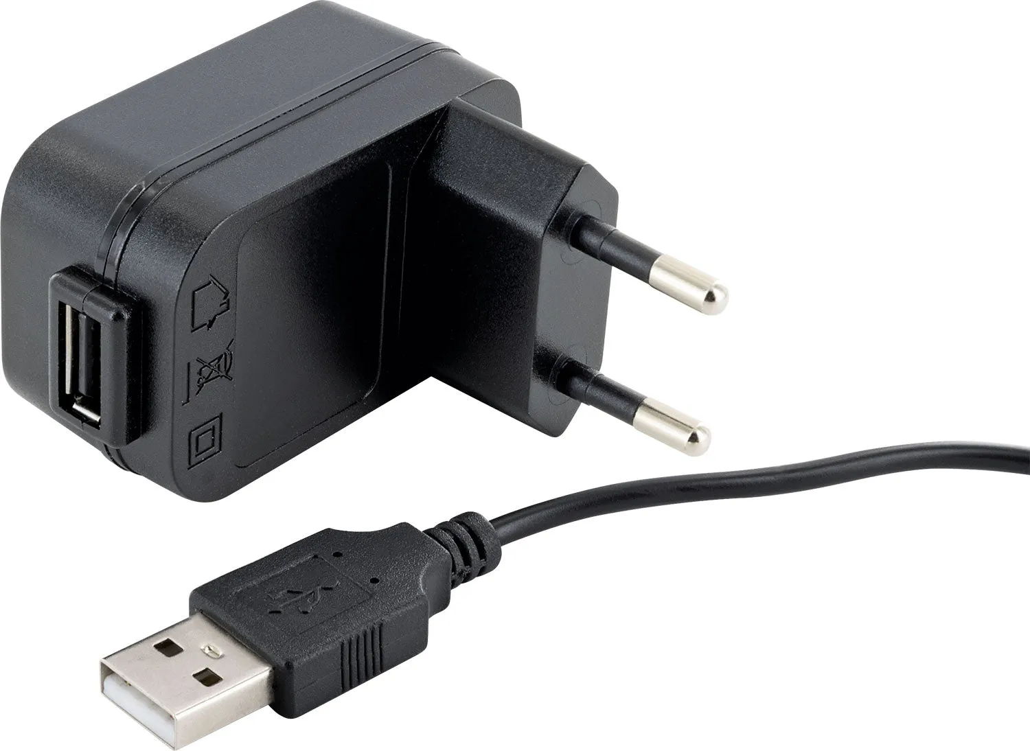 Schwaiger Antenna Esterna DVB-T2 DAB+ attiva nera