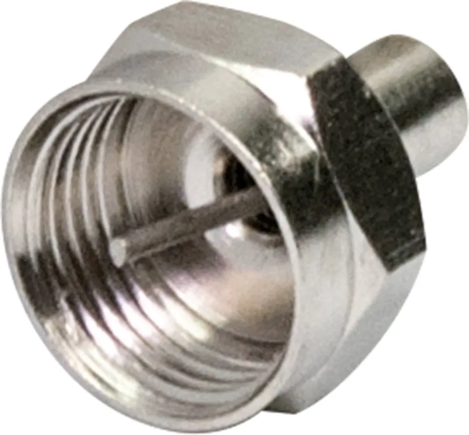 Schwaiger Resistenza Terminazione F 75 Ohm Argento 1 Pz
