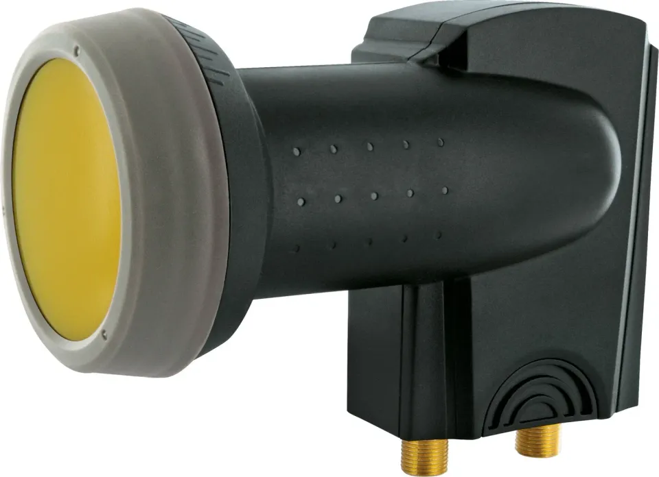 Schwaiger Sun Protect LNB twin satellitare 2 uscite antracite