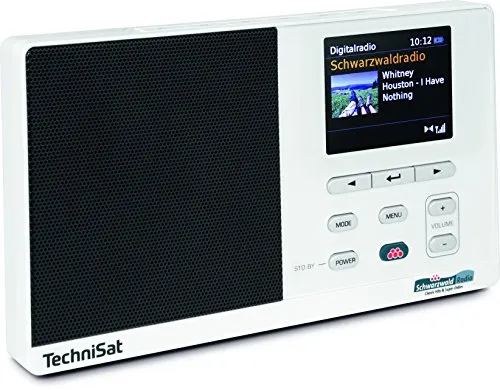 TechniSat DIGITRADIO 215 radio portatile nera DAB+ display