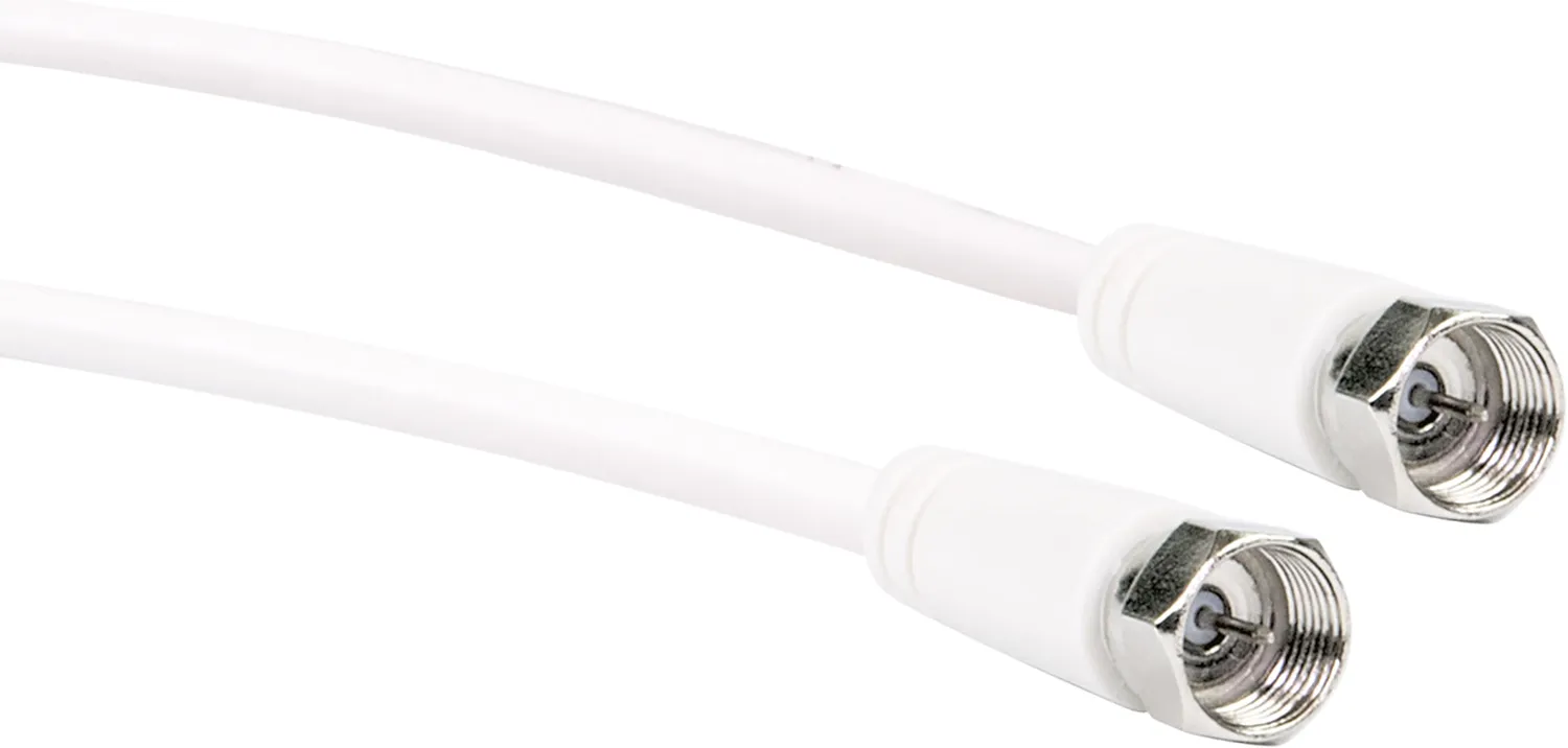 Schwaiger Cavo Universale SAT Antenna 3 m Bianco 75 dB