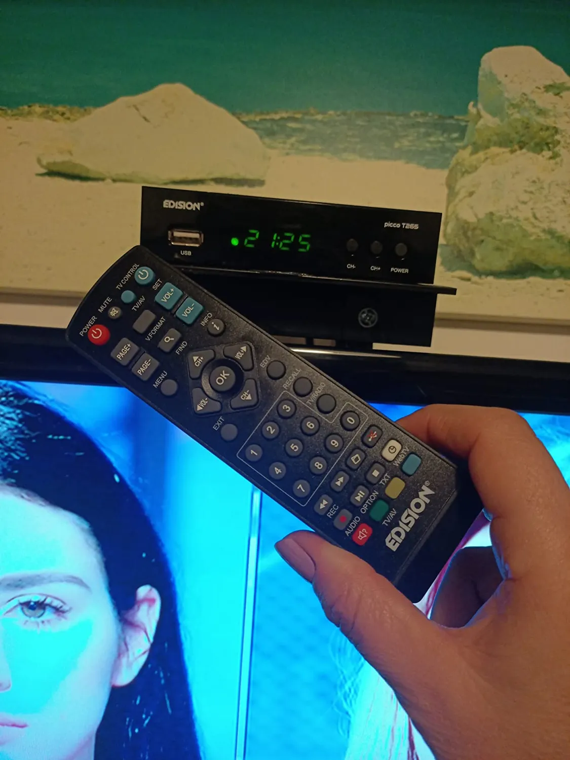Edision EDI-RCU 1 Learn telecomando universale 2in1
