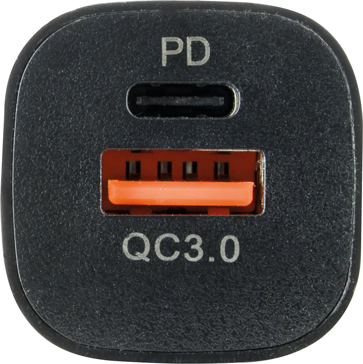 SCHWAIGER Caricatore auto USB-C USB-A 20W nero