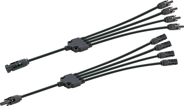 Schwaiger Set Cavi Adattatori Solari 4in1 35 cm