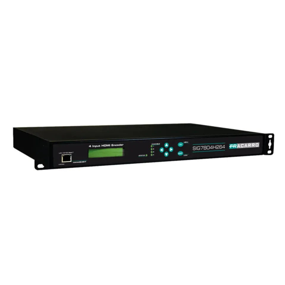 Fracarro SIG7804H264 encoder H264 4 ingressi HD uscita ASI