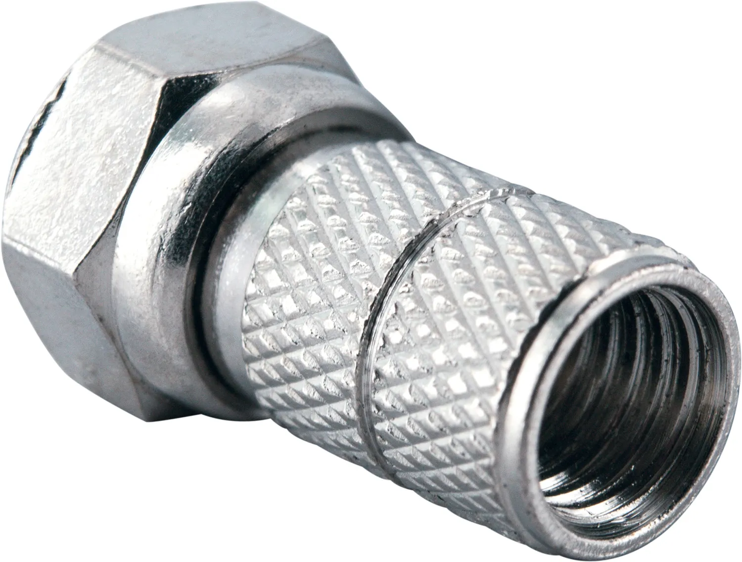 Schwaiger set connettori F avvitabili 6,5 mm