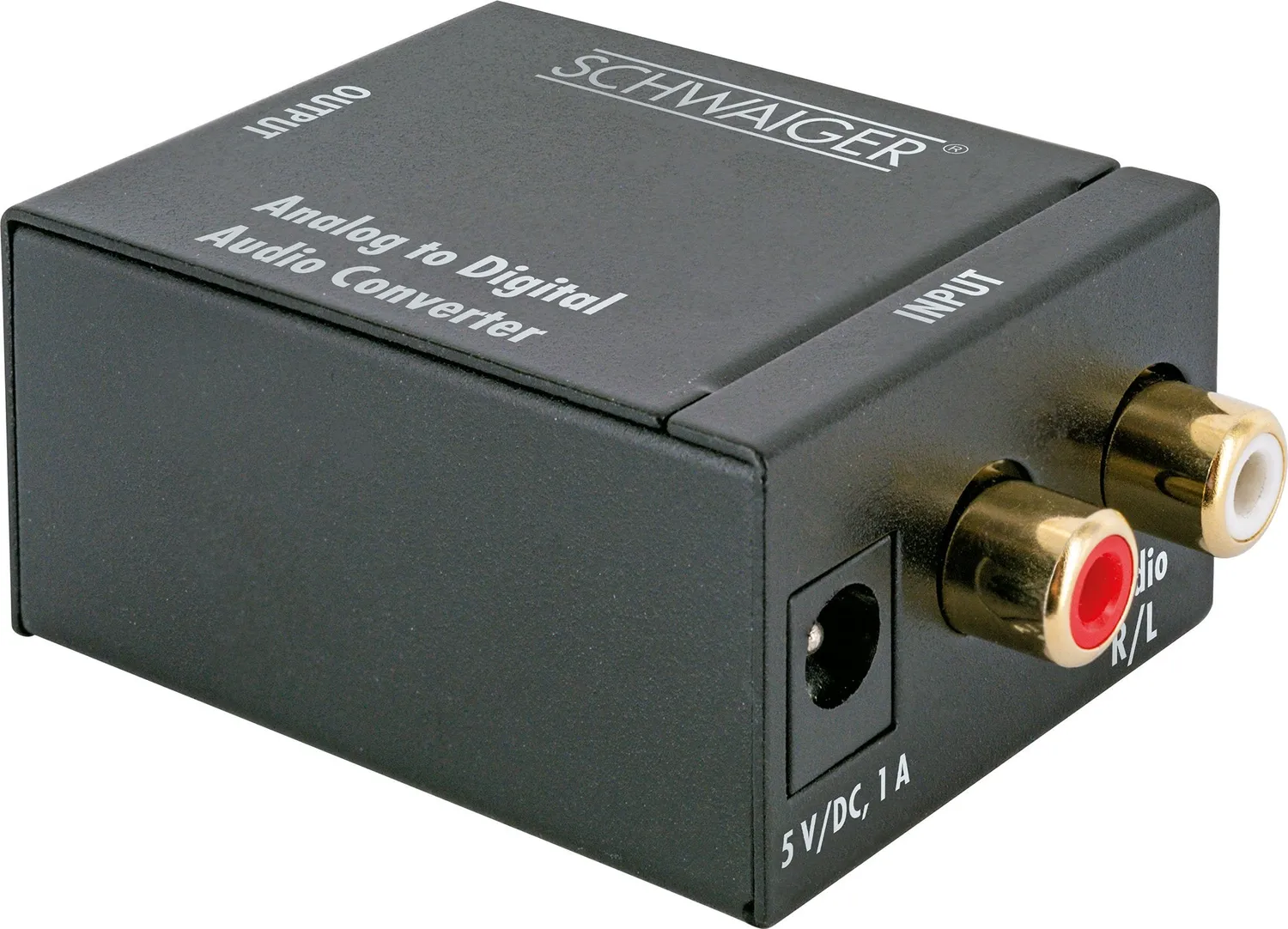 Schwaiger Convertitore Audio Analogico Digitale Toslink