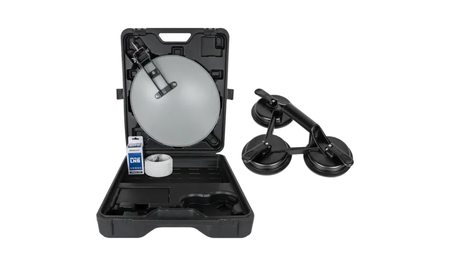 Megasat Traveller-Kit antenna satellitare valigia campeggio