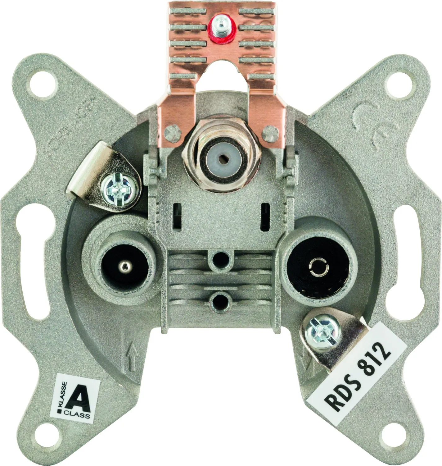 SCHWAIGER presa antenna passante 12 dB triple play