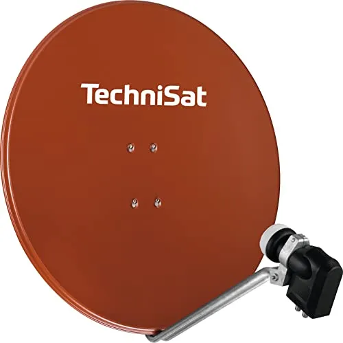 TechniSat SATMAN 850 Plus parabola 85 cm rossa Quattro LNB