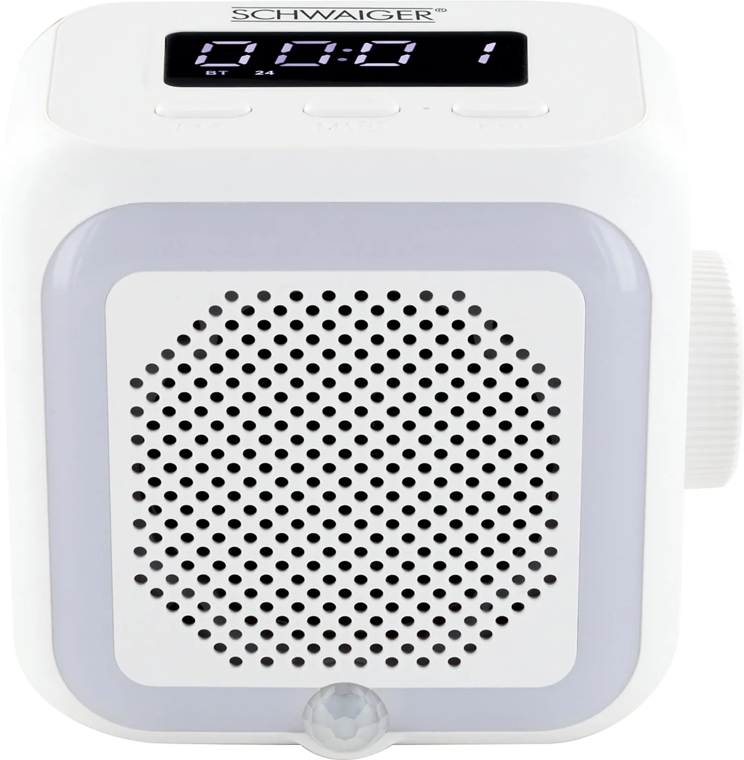 Schwaiger RAFM0100 Radio da presa Bluetooth bianca