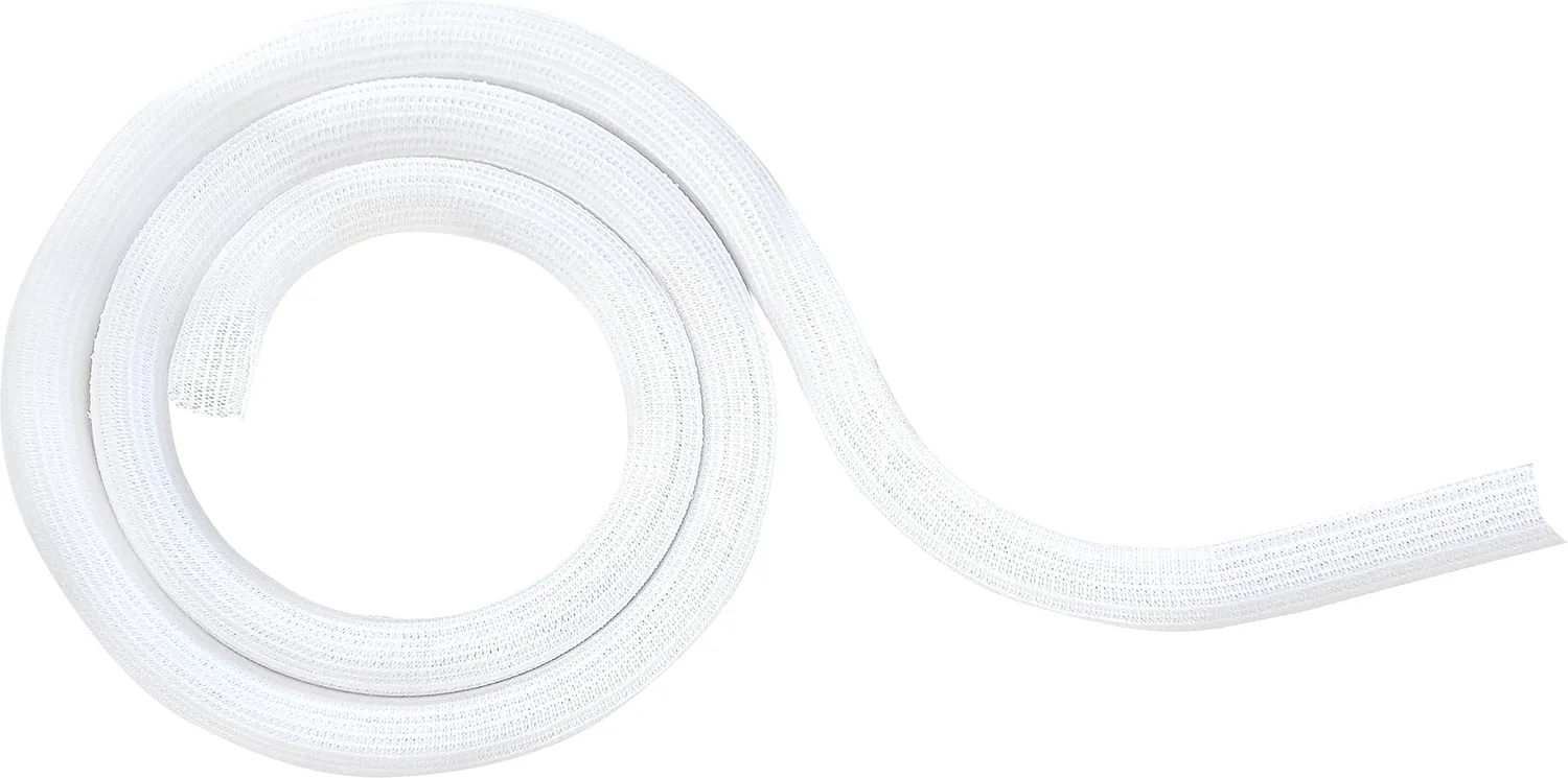 Schwaiger Guaina cavi 2 m bianca flessibile