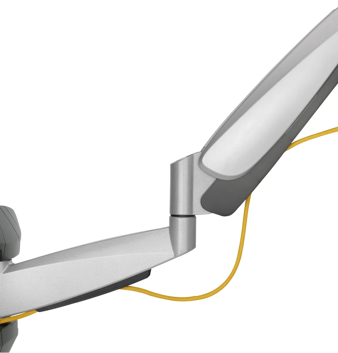 SCHWAIGER Supporto TV parete 23-55" nero altezza regolabile