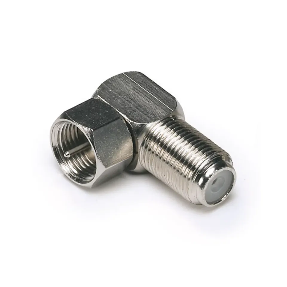 Fracarro TF90 adattatore F maschio femmina 90 gradi