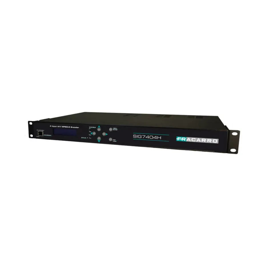Fracarro SIG7404H encoder professionale 4 ingressi MPEG2 TS