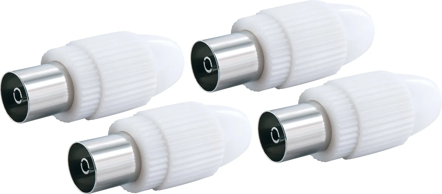 SCHWAIGER Presa IEC Coassiale TV 1 Pezzo Cavo 4-7,5 mm