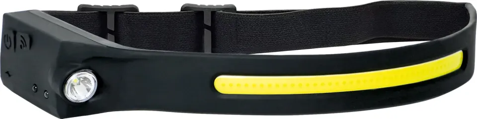 Schwaiger Torcia Frontale LED Ricaricabile USB-C 300 lm
