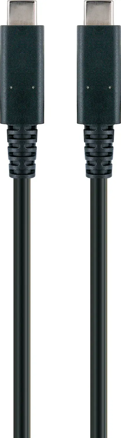 Schwaiger cavo USB-C 0,8 m nero 40 Gbps doppio schermato