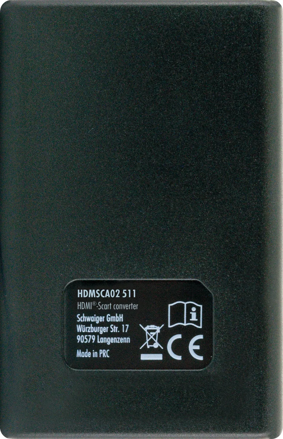Schwaiger convertitore HDMI a SCART 480i/576i