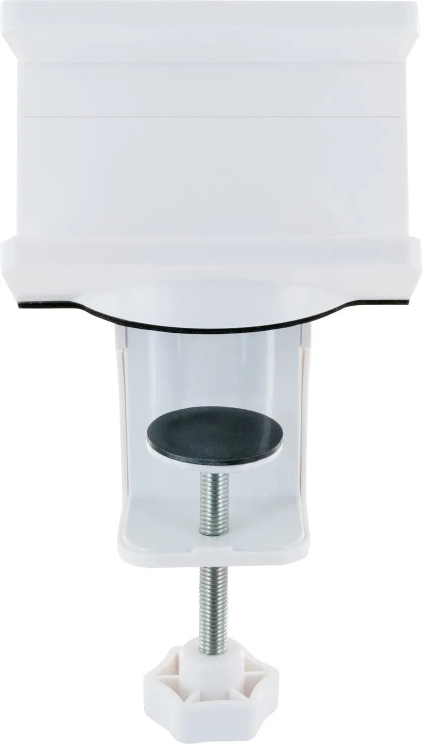 Schwaiger supporto a morsetto per ciabatta bianco