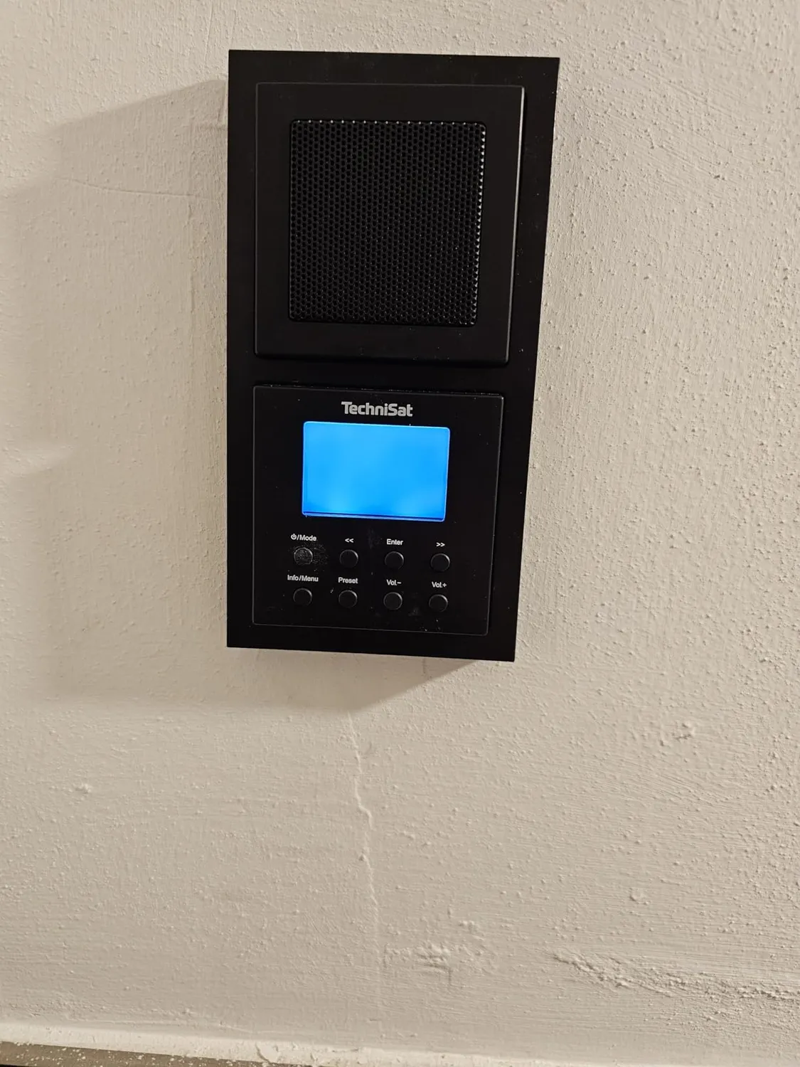 TechniSat DIGITRADIO UP 1 radio da incasso bianca Bluetooth