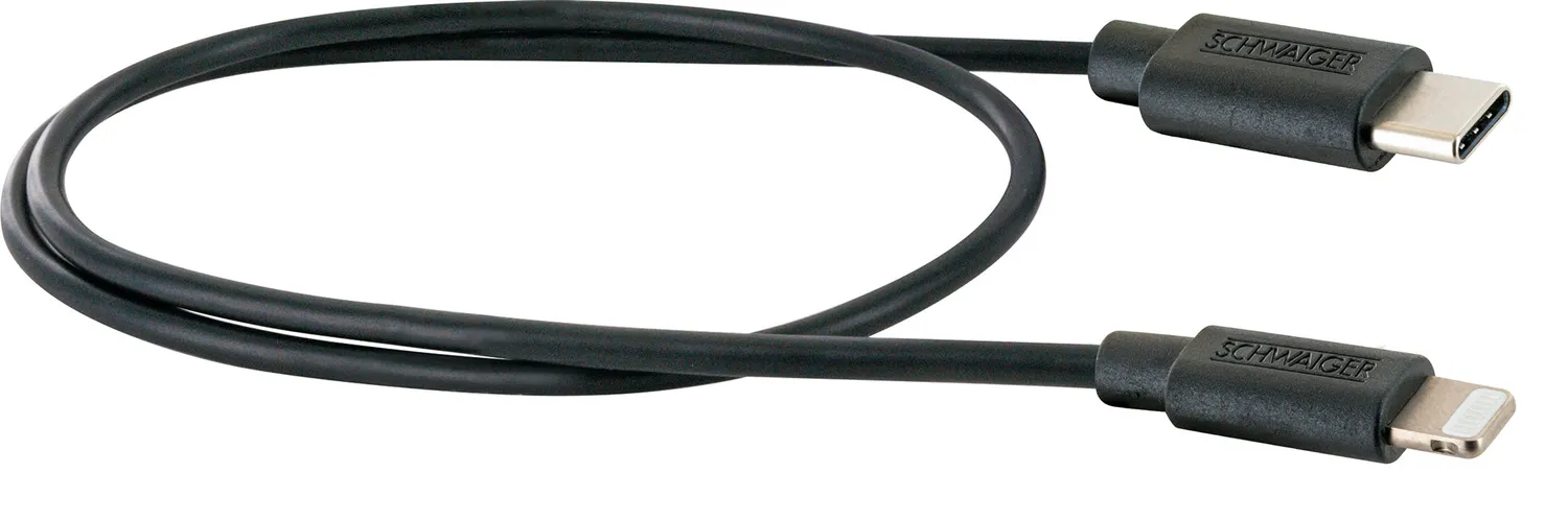 Schwaiger Cavo Lightning USB-C 0,5 m Nero 10 Gbit