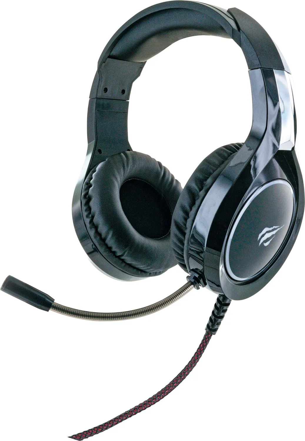 Schwaiger Cuffie Gaming USB-A con microfono nere