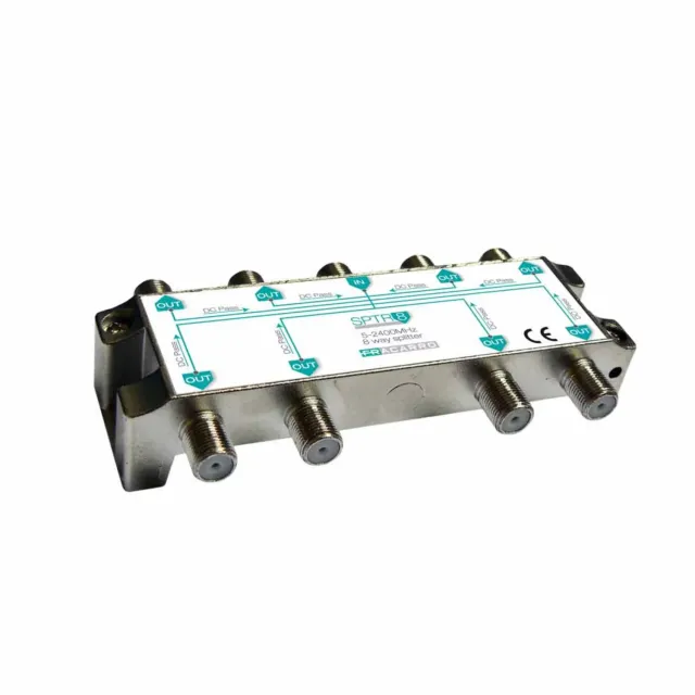 Fracarro SPTR6 partitore 6 vie F 5-2400MHz orizzontale