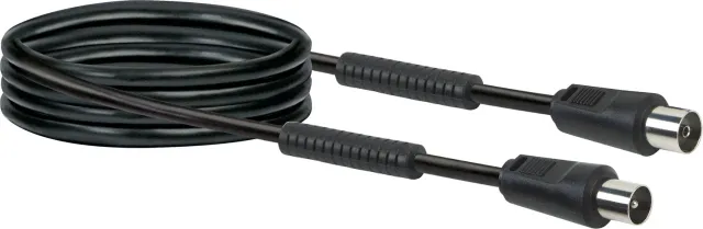 Schwaiger cavo antenna IEC 5 m nero 90 dB