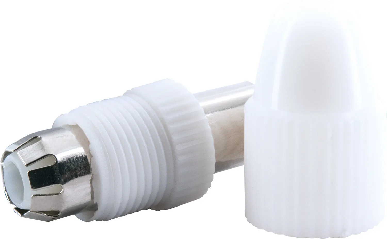 Schwaiger Connettore IEC Antenna Coassiale Bianco 1 Pezzo
