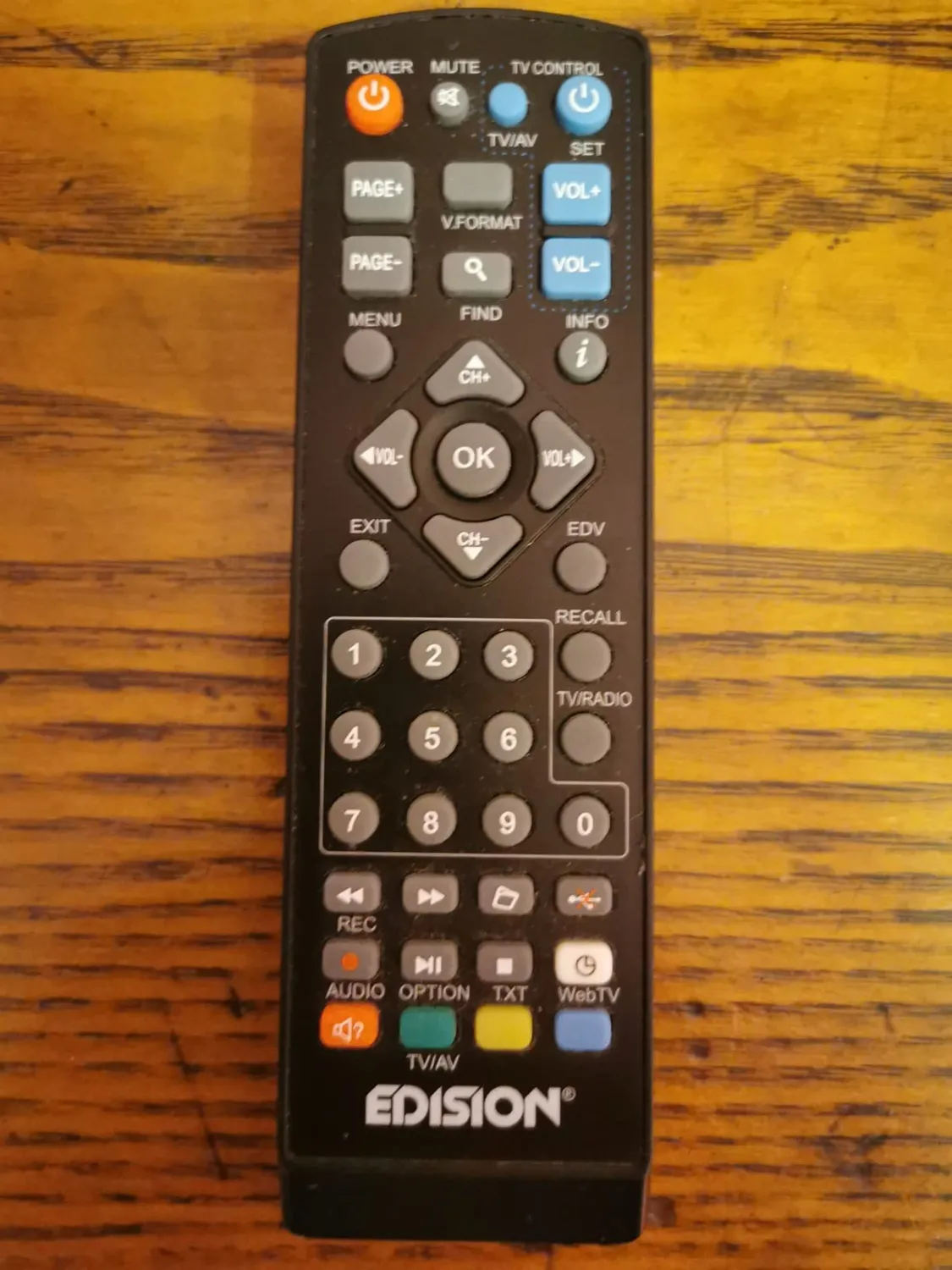 Edision EDI-RCU 1 Learn telecomando universale 2in1