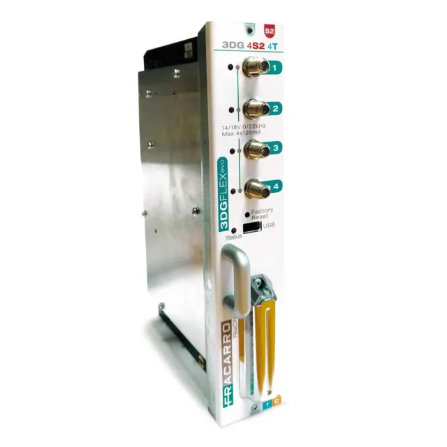 Fracarro 3DG-4S2-4T trasmodulatore DVB-S2 DVB-T/C