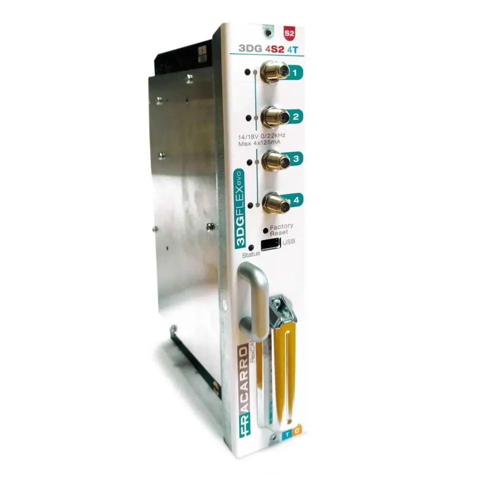 Fracarro 3DG-4S2-4T trasmodulatore DVB-S2 DVB-T/C