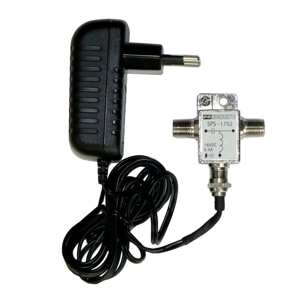 Fracarro SPS1750 alimentatore 15V 1A con inseritore DC F