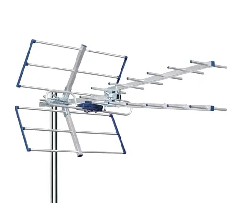 Edision Yagi V 13dB antenna terrestre UHF 87cm con filtro 5G