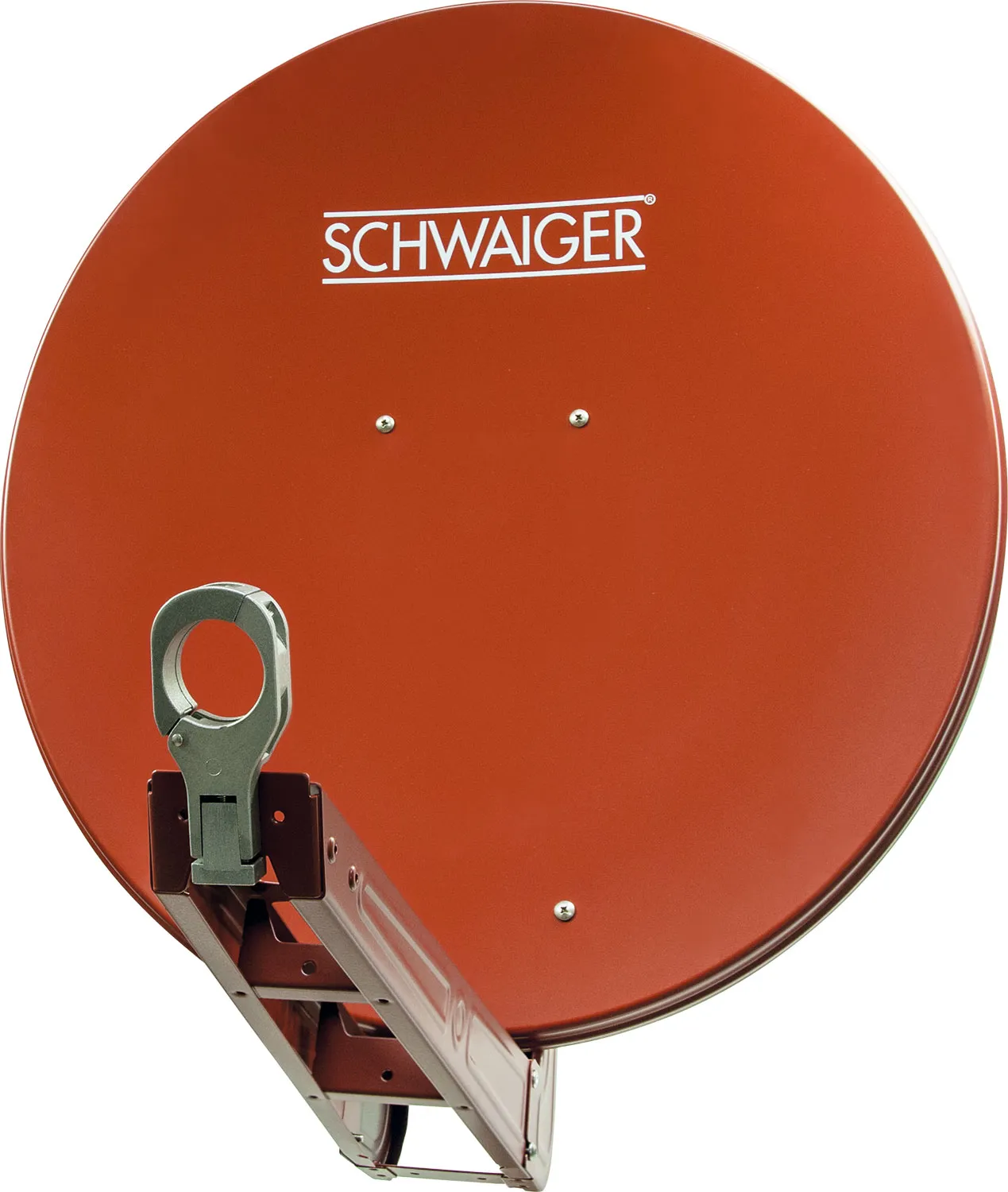 Schwaiger parabola satellitare offset alluminio 75 cm antracite