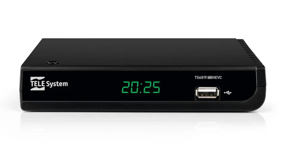 Tele System TS6819 decoder terrestre DVB-T2 HD